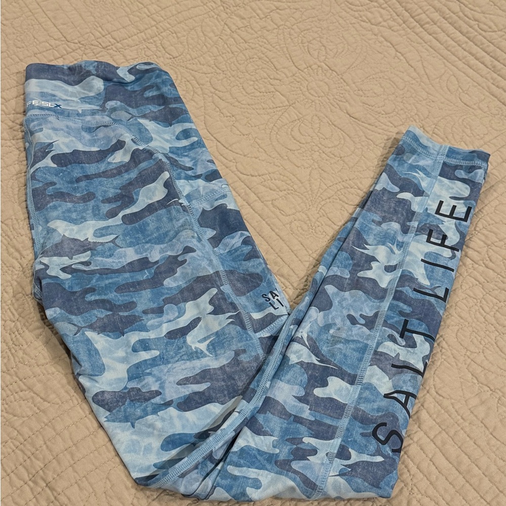XS Salt Life Women's Sea Legs Performance Leggings